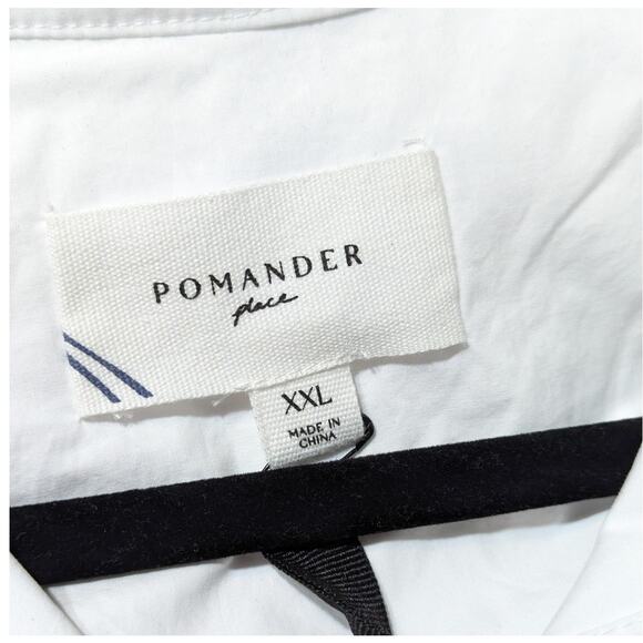 Tuckernuck Pomander Place White Selena Tiered Mini Dress Short Puff Sleeves, XXL - Picture 7 of 11